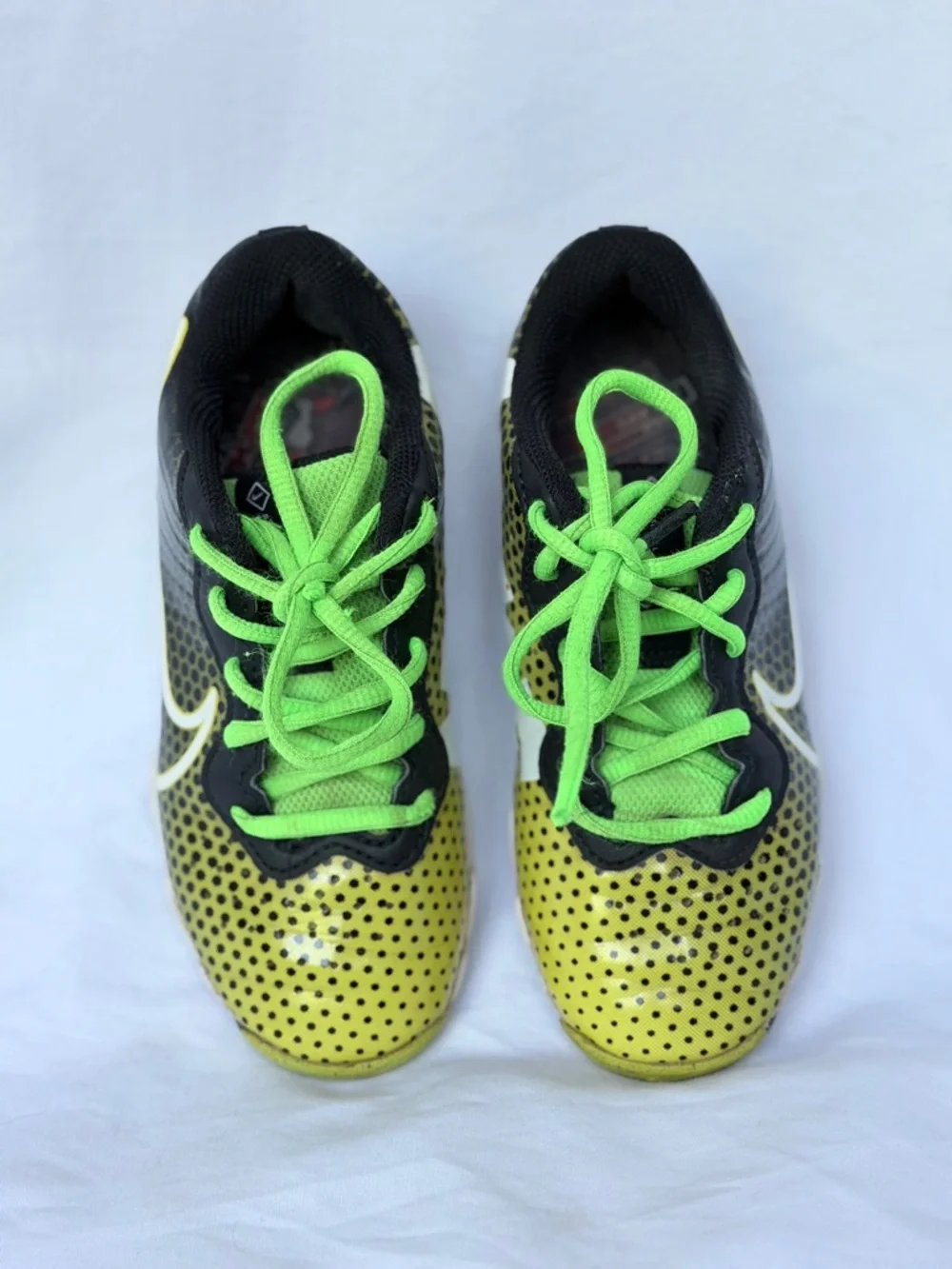 Nike Kids Sneakers in Yellow, Black and Neon Green